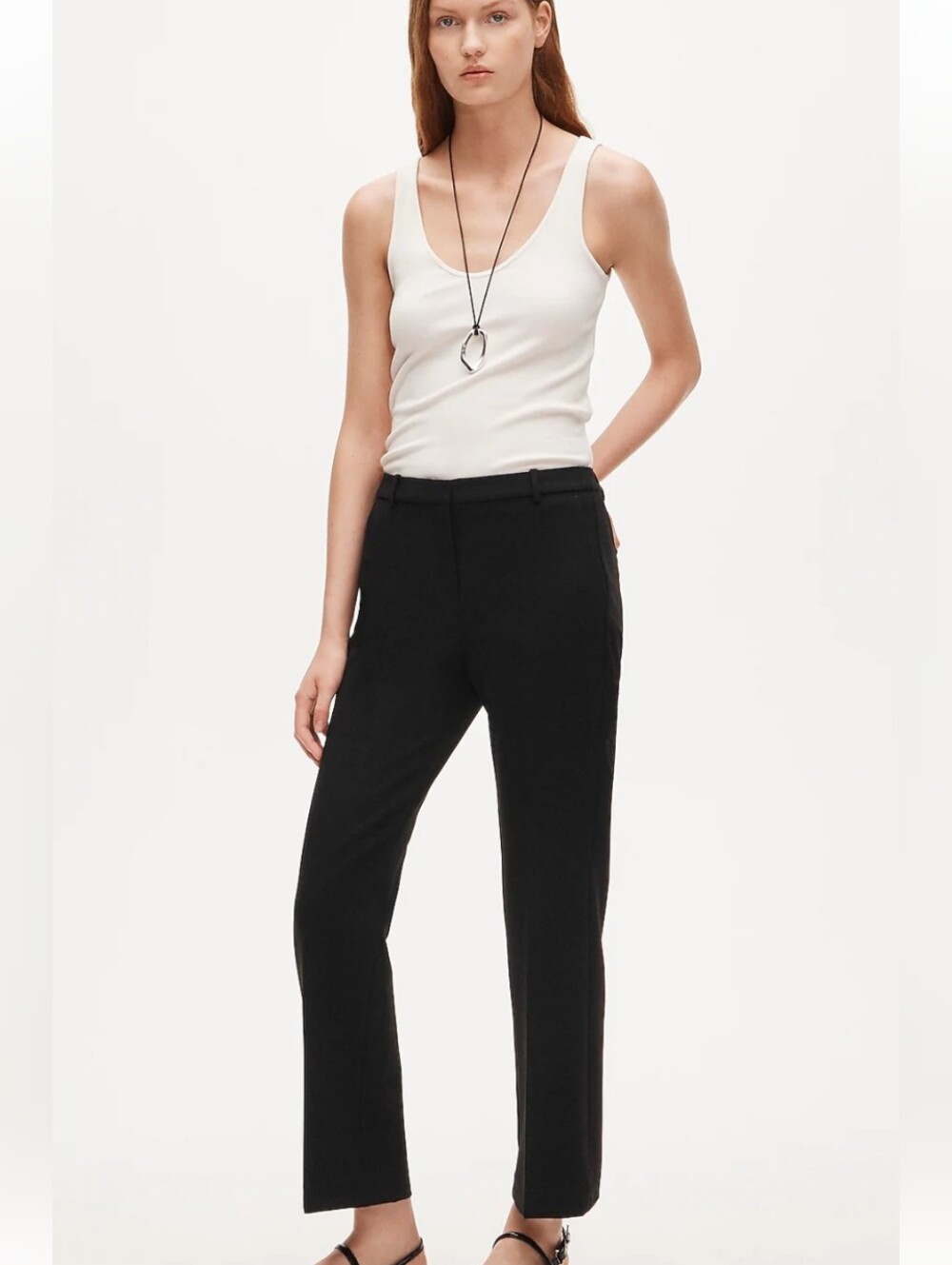 J Crew Petite Kaya pant in four-season stretch CP437 Size 2 Petite Black